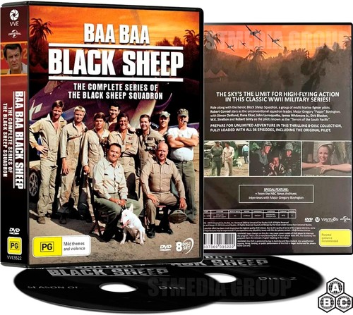 Baa black - black, sheep:
